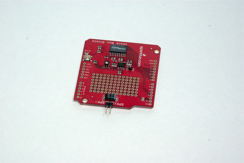 Speaker connection attached