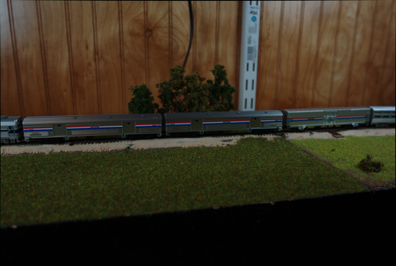 Two Amtrak Baggage cars and an MHC (All Kato)