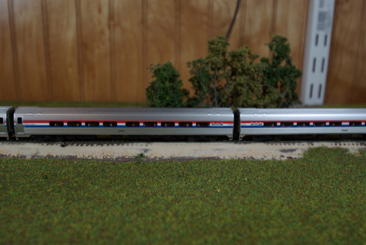Amtrak Amfleet Coaches (Kato)